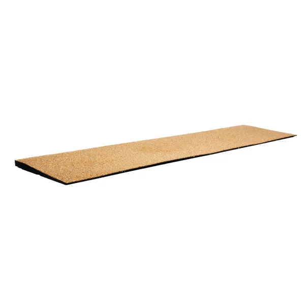 Beach rubber oploop/afwerk profiel | 25cm breed x 100cm lang | 2 cm dik