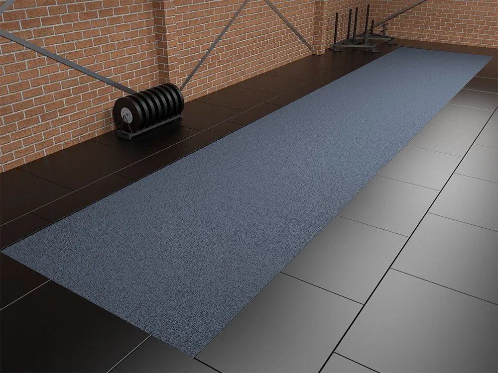 Unicolor sprinttrack kunstgras voor sportscholen LICHT GRIJS | 200cm breed | Verschillende lengteopties
